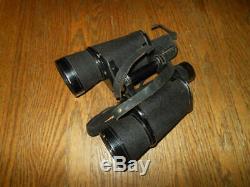 WW2 Imperial Japanese Navy Army 7x50 Binoculars with Case & Straps V. NICE