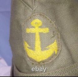 WW2 Imperial Japanese Navy Cap Hat 1945 Military Uniform Type 3 Enlisted IJN
