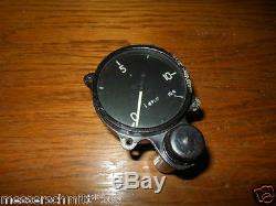 WW2 Imperial Japanese Navy Fighter Fuel Gauge J1N1 Gekko Irving RARE