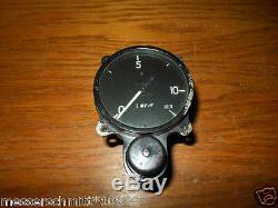 WW2 Imperial Japanese Navy Fighter Fuel Gauge J1N1 Gekko Irving RARE