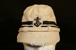 WW2 Imperial Japanese Navy IJN Chief Petty Officer Summer Service Cap Hat Orig