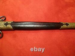 WW2 Imperial Japanese Navy, IJN, Officers m1883 Dagger Dirk, Wartime Production