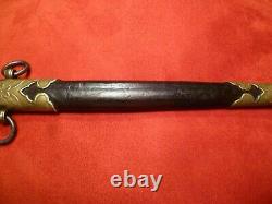 WW2 Imperial Japanese Navy, IJN, Officers m1883 Dagger Dirk, Wartime Production