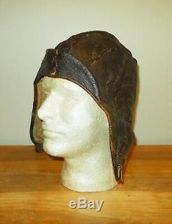 WW2 Imperial Japanese Navy Leather Flight Helmet Summer Version A6M Zero