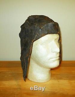 WW2 Imperial Japanese Navy Leather Flight Helmet Summer Version A6M Zero