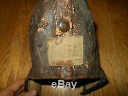 WW2 Imperial Japanese Navy Leather Flight Helmet Summer Version A6M Zero