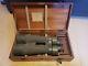 Ww2 Imperial Japanese Navy Military 8cm Binoculars Withcarrying Case Very Rare