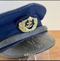 WW2 Imperial Japanese Navy NCO Cap 1941 Type 1 Military Hat with Case