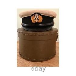 WW2 Imperial Japanese Navy Officers Cap (Cased)