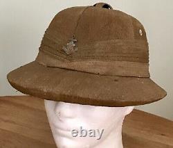 WW2 Imperial Japanese Navy Officers Tropical Sun Helmet