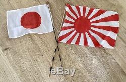 WW2 Imperial Japanese Navy Parade Flags