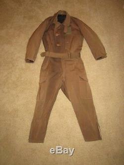 WW2 Imperial Japanese Navy Summer Pilot Flight Suit VERY RARE NICE