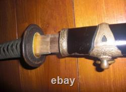 WW2 Imperial Japanese Navy Type 97 Gunto Officer Sword Mounts Full Koshirae