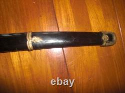 WW2 Imperial Japanese Navy Type 97 Gunto Officer Sword Mounts Full Koshirae