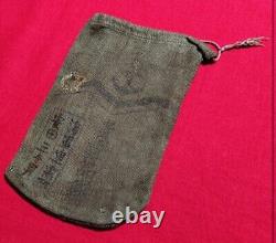 WW2 Imperial Japanese Navy Valuables Bag Rare Military Relic Named Sailor