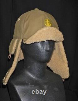 WW2 Imperial Japanese Navy Winter Cap Replica 1941-1945 Nakata High Quality