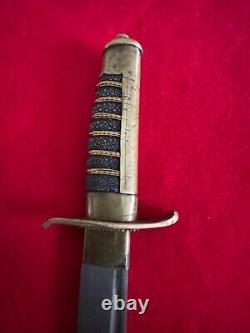 WW2 Imperial Japanese Police Dagger Tanto Early War Issue Scarce