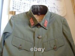 WW2 Imperial Japanese Type 98 Captain Uniform-Excellent Condition-Makers Tag