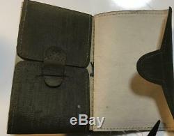 WW2 Imperial Japanese notebook with name diary Army Military Antique Free/Ship