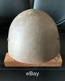 WW2 JAPANESE Imperial Navy paratroopers Helmet Anchor is a reproduction