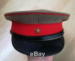WW2 Japanese Army Officers Visor Cap Hat Imperial Japan Uniform great condition