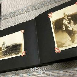 WW2 Japanese Army Photo Album antique imperial 38 pictures Book WWII F/S