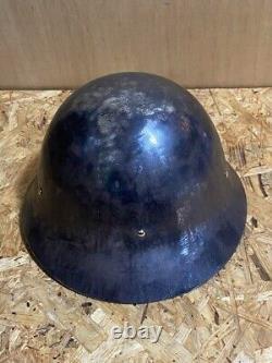 WW2 Japanese Army Vintage Iron Helmet Japanese Imperial Army Navy WWII From JP