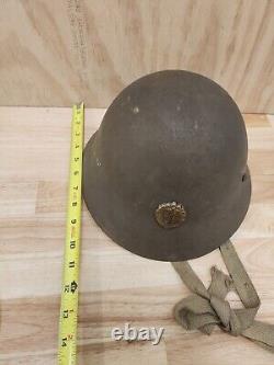 WW2 Japanese Helmet Navy Naval Imperial World War 2 RARE Original