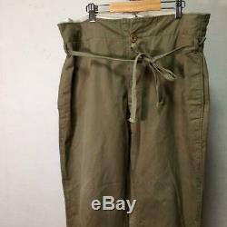 WW2 Japanese Imperial Army Antique Military Cargo Baker Pants Replica Secondhand