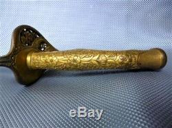 WW2 Japanese Imperial Army General Command Sword Sakura Embossing F/S from Japan