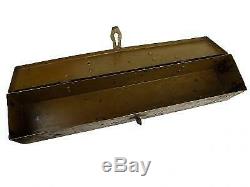 WW2 Japanese Imperial Army Heavy Machine Gun Case Metal Free Ship from Japan M19