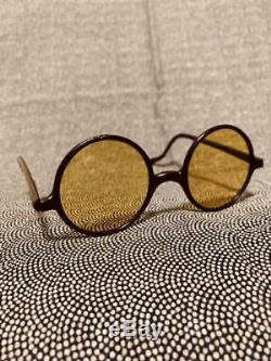 WW2 Japanese Imperial Army Military Officer Sunglasses Vintage 1940's F/S fr JPN