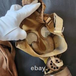 WW2 Japanese Imperial Army Solders and civilian Gas Mask in Bag Vintage original