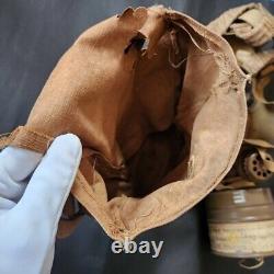 WW2 Japanese Imperial Army Solders and civilian Gas Mask in Bag Vintage original