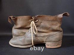 WW2 Japanese Imperial Army soldiers knitting shoes boots JP seller