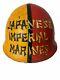 Ww2 Japanese Imperial Marines Captured Painted Helmet Admiralty Is 1944 Amazing