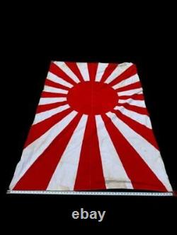 WW2 Japanese Rising Sun Flag 80x54 Imperial Navy Cotton Original Extremely Large