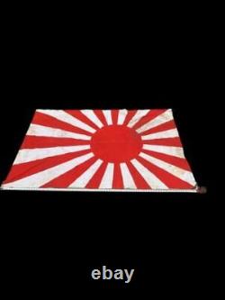 WW2 Japanese Rising Sun Flag 80x54 Imperial Navy Cotton Original Extremely Large