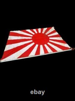 WW2 Japanese Rising Sun Flag 80x54 Imperial Navy Cotton Original Extremely Large