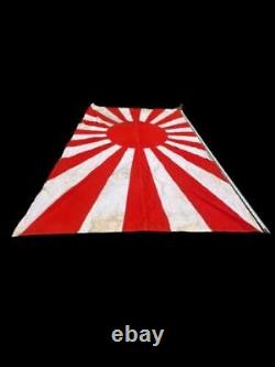 WW2 Japanese Rising Sun Flag 80x54 Imperial Navy Cotton Original Extremely Large