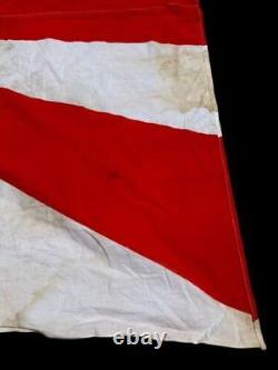 WW2 Japanese Rising Sun Flag 80x54 Imperial Navy Cotton Original Extremely Large