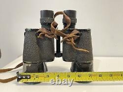 WW2 Japanese TOKO Imperial Army Binoculars In Case 7 X 7.1