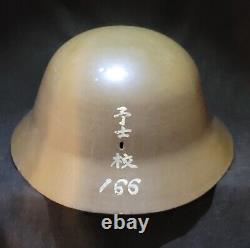 WW2 Original Imperial Japanese Army Type 90 Helmet with Liner & Chinstrap@ES