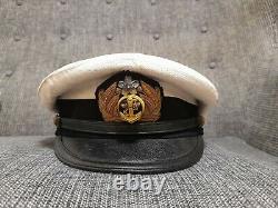 WW2 Original Imperial Japanese navy officer visor hat cap type 1 2 army IJA