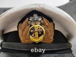 WW2 Original Imperial Japanese navy officer visor hat cap type 1 2 army IJA