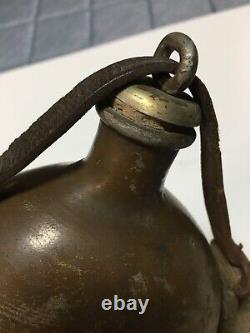 WW2 Type 94 Former Japanese Army Water Bottle Imperial Navy a lot of engraving