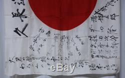 WW2 Vintage Imperial Japan Japanese Flag Former Japanese army conquest 013 F/S