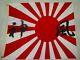 Ww2 Vintage Imperial Japan Japanese Flag Kamikaze Former Soldier'sf/s