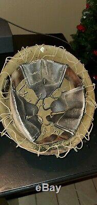 WW2 WWII IMPERIAL JAPANESE ARMY HELMET JAPAN COLLECTIBLE ANTIQUE with NET