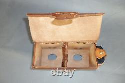 WW2 WWII Imperial Japanese Arisaka Type 38 Leather Ammo POUCH WITH OIL BOTTLE